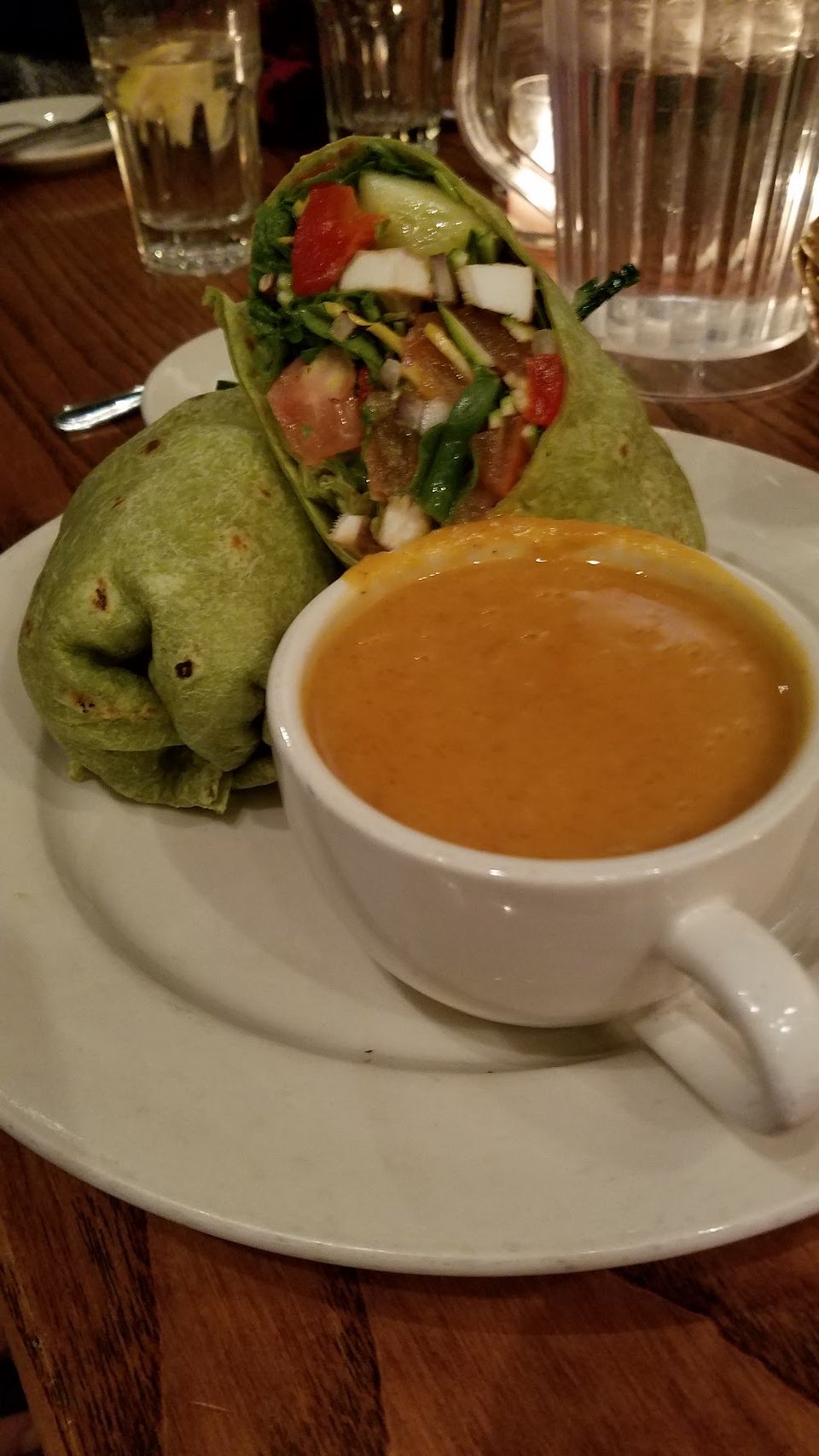 Fetch Vegetarian Wrap