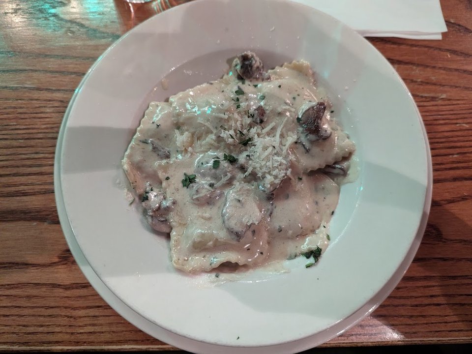 Mushroom Ravioli
